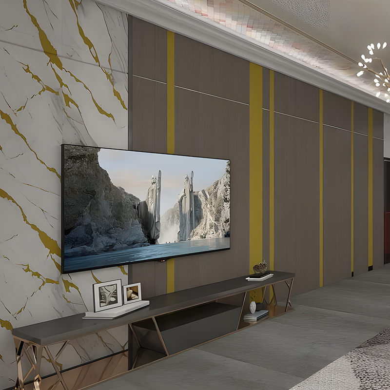 リビングルームのテレビの背景の壁用PET転写フィルム