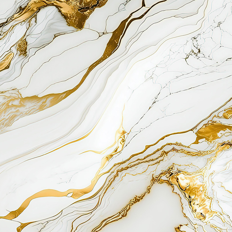 Golden Wave キッチンキャビネット PET 3D 転写フィルム